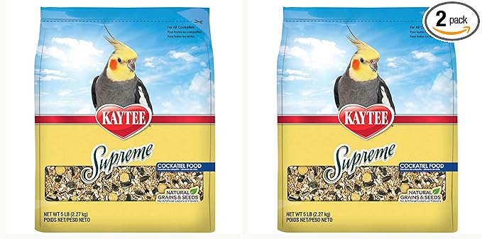 Kaytee Supreme Cockatiel Food 5 lb (Pack of 2)