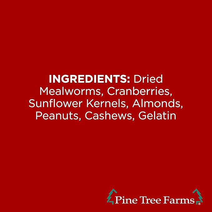 Pine Tree Farms Hen Pecked Classic Seed Log – Includes Chicken Treats with Mealworms & Peanuts for Chickens, Turkeys, Ducks, and Poultry, 28 oz (3 Pack)