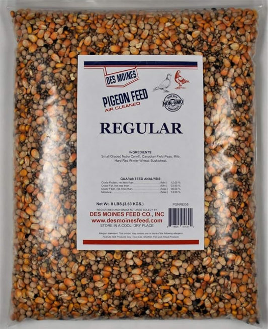 Regular Pigeon Mix (12%) 8 lbs