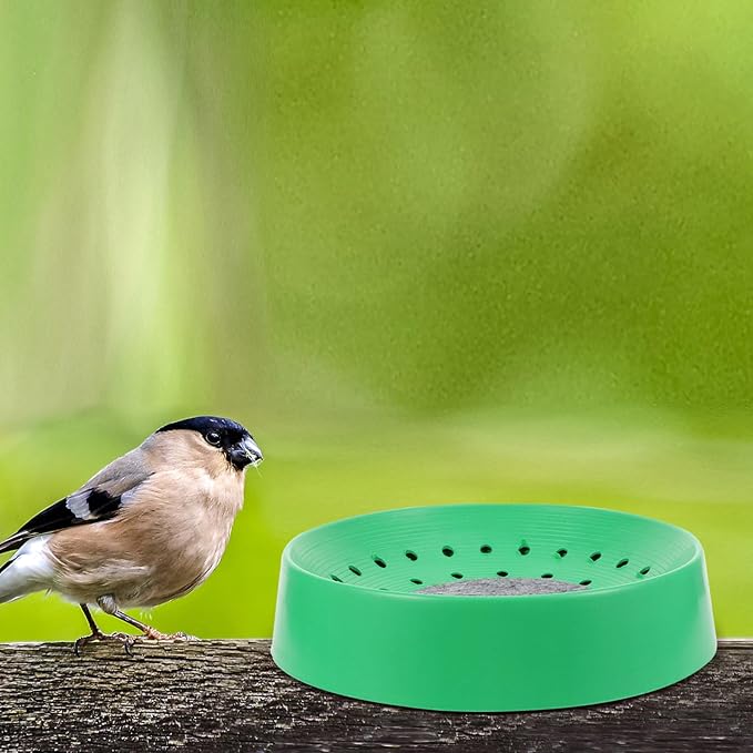 FRCOLOR 12Pcs Bird Breeding Nest Bowls 8.85X8.85X5.90In Plastic Pigeon Nesting Bowls for Pigeons Quails Doves Cage Accessories with Washable Mats