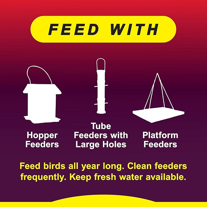 Wild Delight Advanced Formula Squirrel Away Zero Waste Wild Bird Food 14 lb