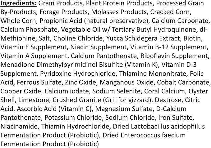 Wild Turkey Scratch Feed Supplement - All Natural Vitamin Fortified w/Oyster Shell Calcium - Game Bird Attractant (18 Pounds)