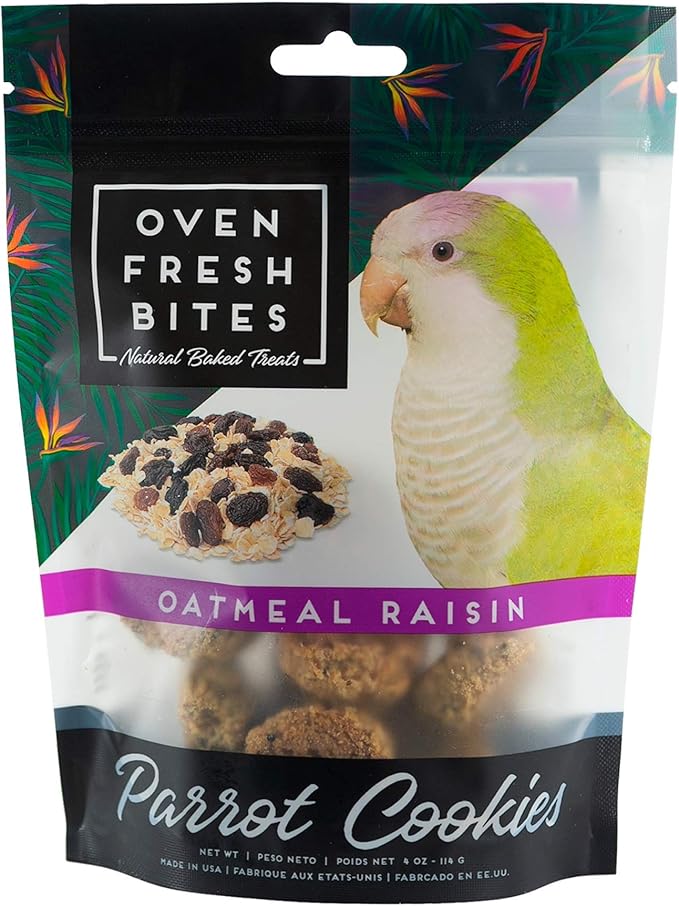 Oven Fresh Bites Baked Birdie Munchies Oatmeal Raisin Treats, 4 oz.
