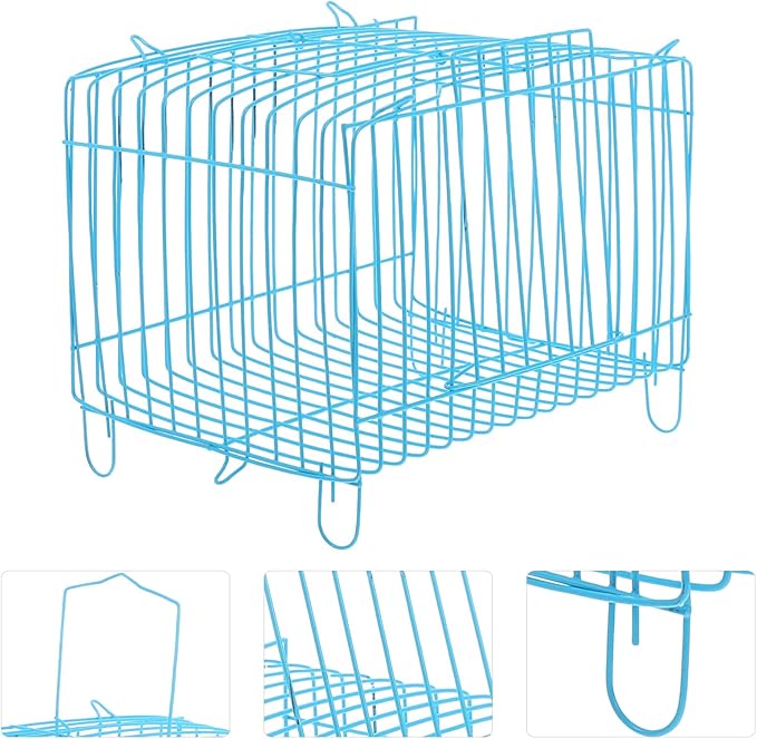 POPETPOP Bird Cage for Finches Portable Cage Net Cover Parrot Travel Carrier Steel Wire Comfortable Carrier