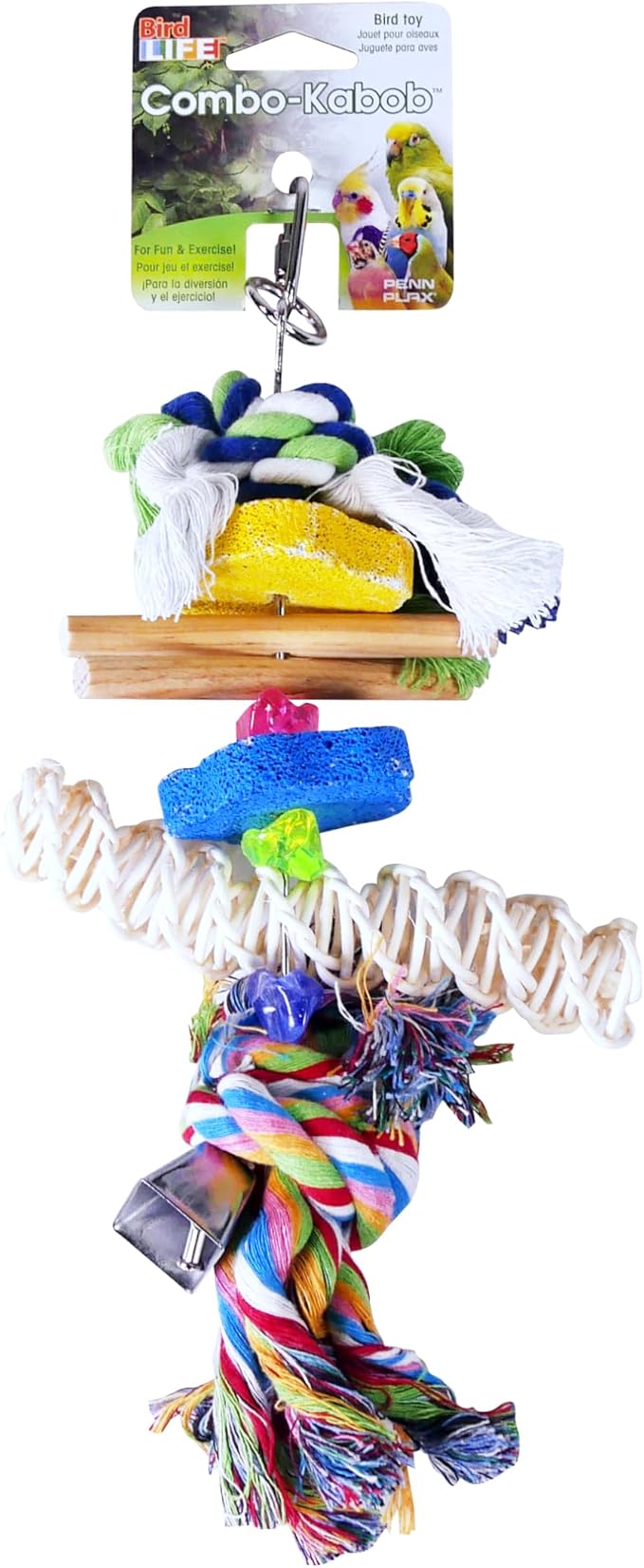 Penn-Plax Combo Kabob Bird Toys