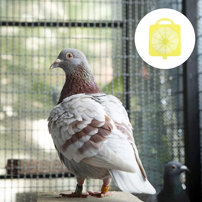 balacoo 2pcs Plastic Bird Nesting Bowl Sealed Bird Nest Basin Easy to Install for Pigeons and Parakeets