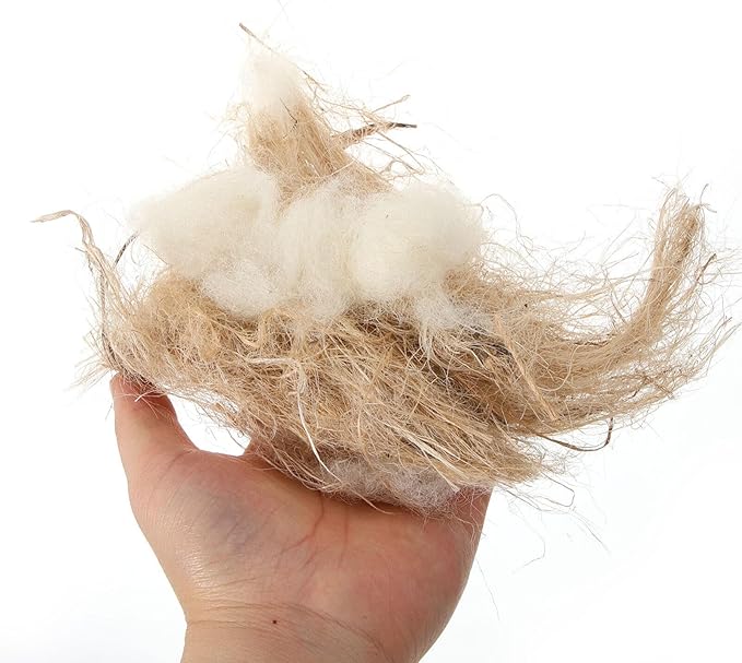 SUPVOX 1 Pack of Birds Nesting Material Bird Bedding Material Parrot Nesting Material Bird Nesting Supplies for Bird Nest（40g