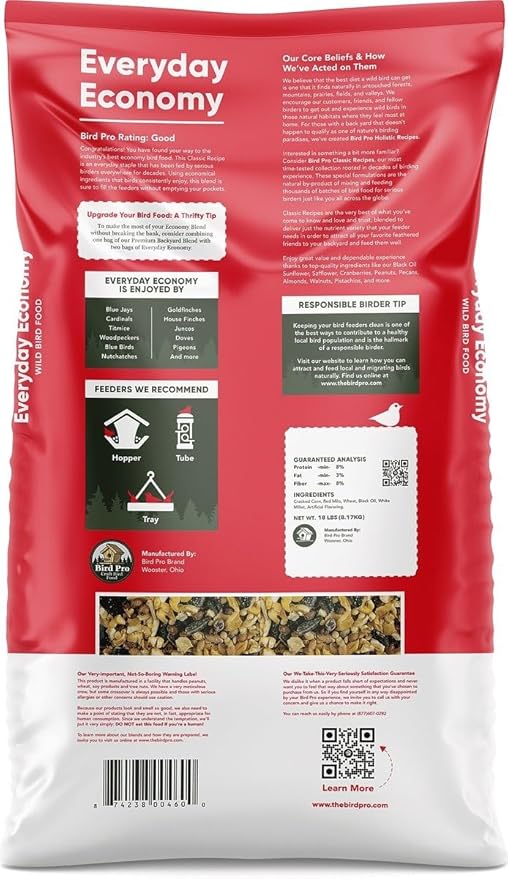 Bird Pro Classic Bird Seed (18 Pounds, Everyday Economy)