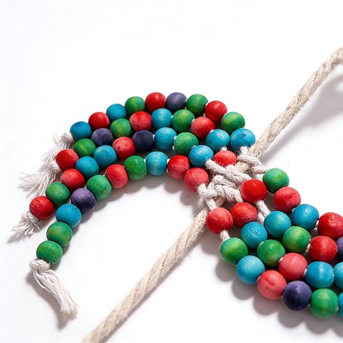 Durable Bird Toys for Large Parrots Parrot Toys for Macaws & African Greys Natural Wood, Squeaky, Chew & Climbing Toys for Large Birds, Safe & Eco-Friendly