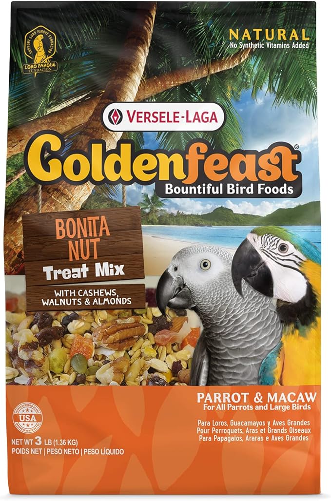 Goldenfeast VL Bonita Nut Treat Mix, 3 lb Bag, Natural