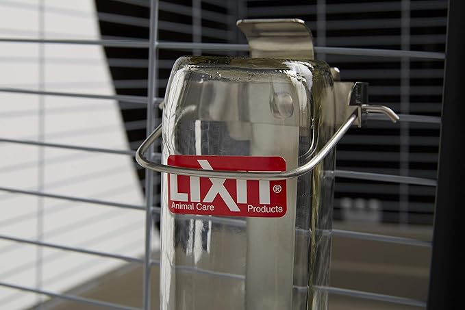 Lixit Heavy Duty Deluxe Glass Water Bottles for Birds, Dogs and Small Animals. (16oz Large Tube)
