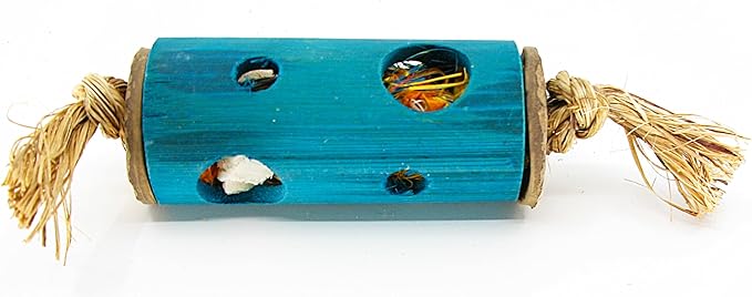 Planet Pleasures Bamboo Foraging Foot Bird Toy, Small