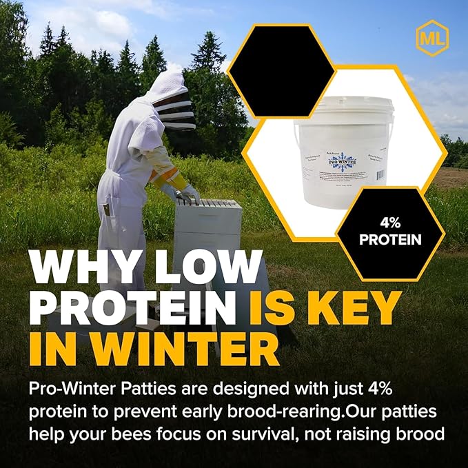 Pro Winter Patties 10 LB Bulk Winter Feed