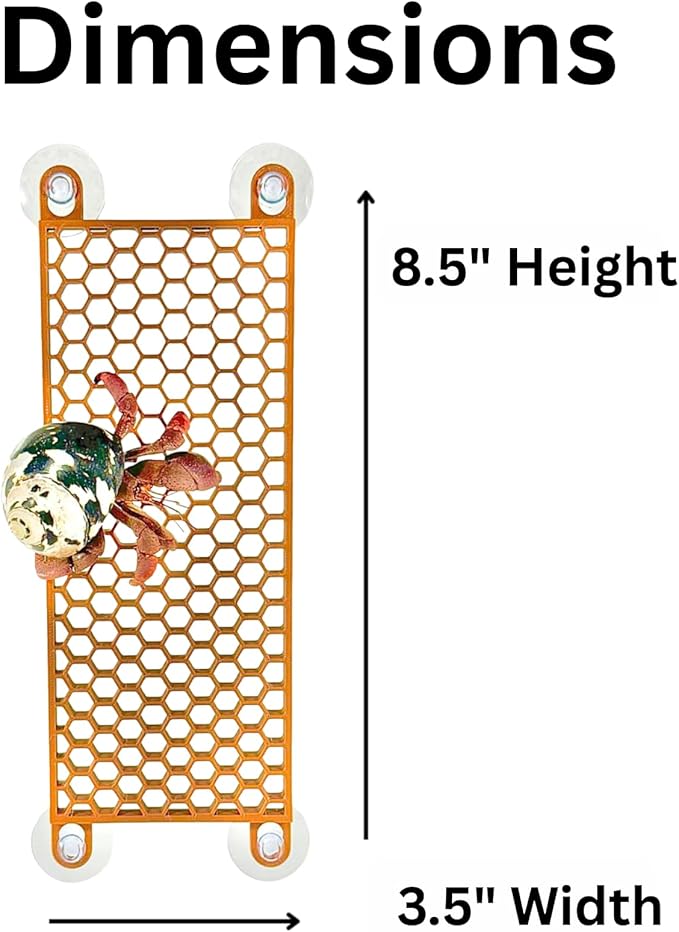 Lucky Critter Hermit Crab Ladder Climbing Toy | Hermit Crab Tank Enrichment Decor | Hermit Crab Decoration Accessories Supplies Toys Ornaments