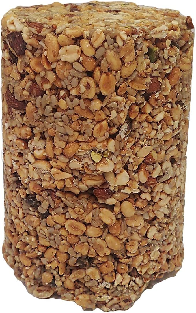 Wildlife Sciences Songbird Treats Seed Towers| 4-5 lb Large Seed Log Towers for Wild Birds (Nutty's Berries)