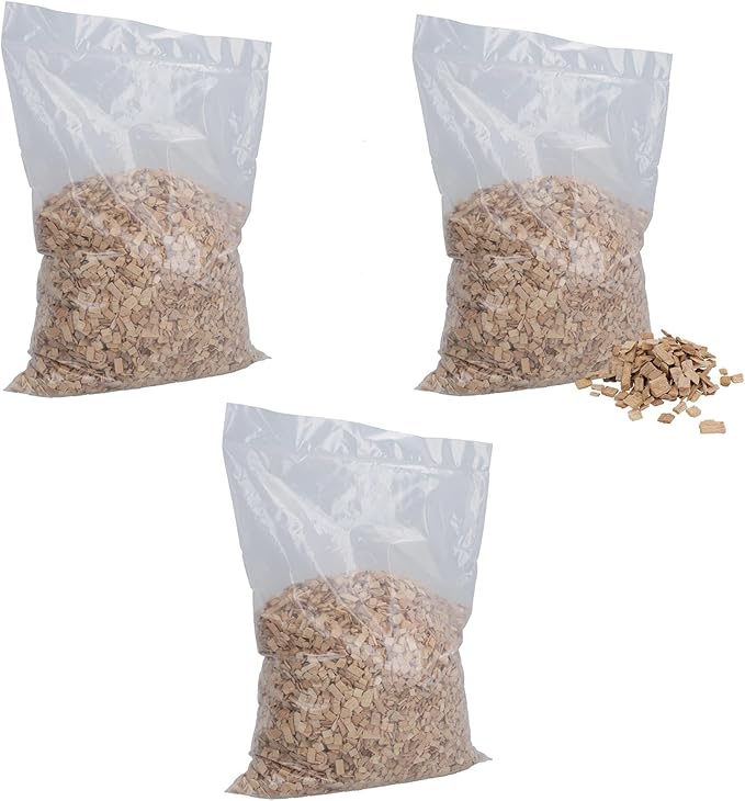 AB Tools 3pk of 6 Litre Natural Coarse Beech Chips Bird Parrot Cage Bedding Covering
