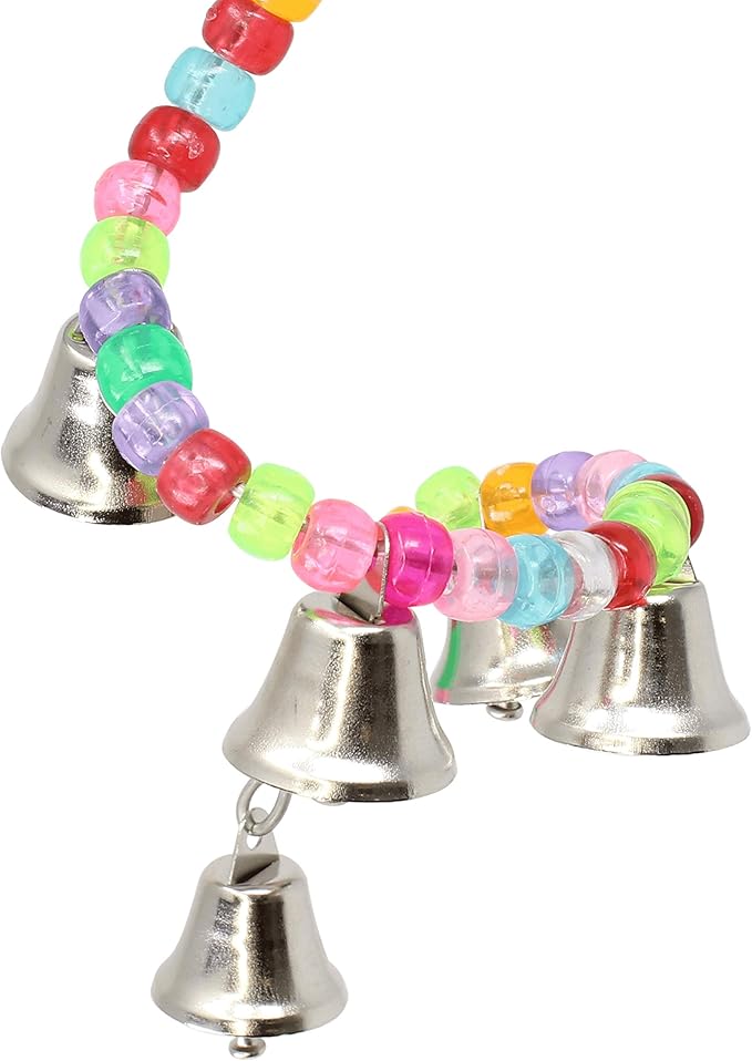 890 Ring My Bell Bonka Bird Toys Small Colorful Beads Assorted Budgie Finch Parrotlet Quaker Dove