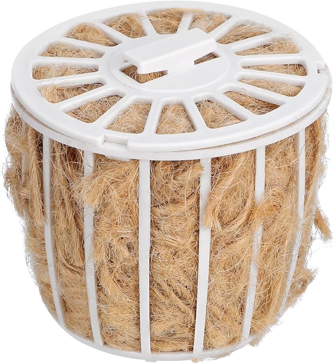 Totority Natural Jute Bird Nesting Material Kit with Mixed Jute Fillings – Soft, Durable & Eco-Friendly Bird Nest Pads for Hummingbirds, Canaries, Finches – Ideal for Garden, Aviary