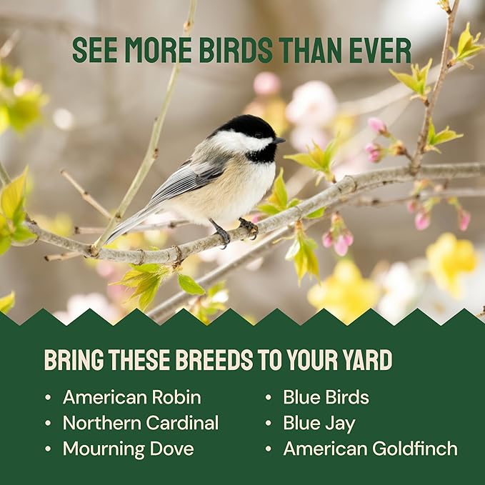 Hatortempt Dried Mealworms for Wild Birds - 1.8 Lb Bag - Bluebird Food - High-Protein Meal Worms for Blue Birds, Robins and Chickadees