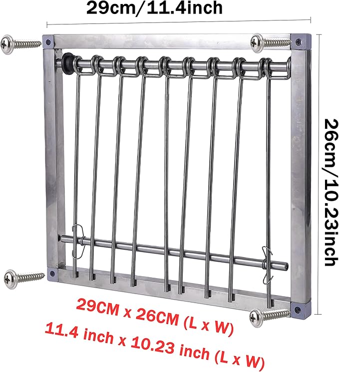 29 * 26cm Pigeon Trap Door and M Plastic Folding Pigeon Cage