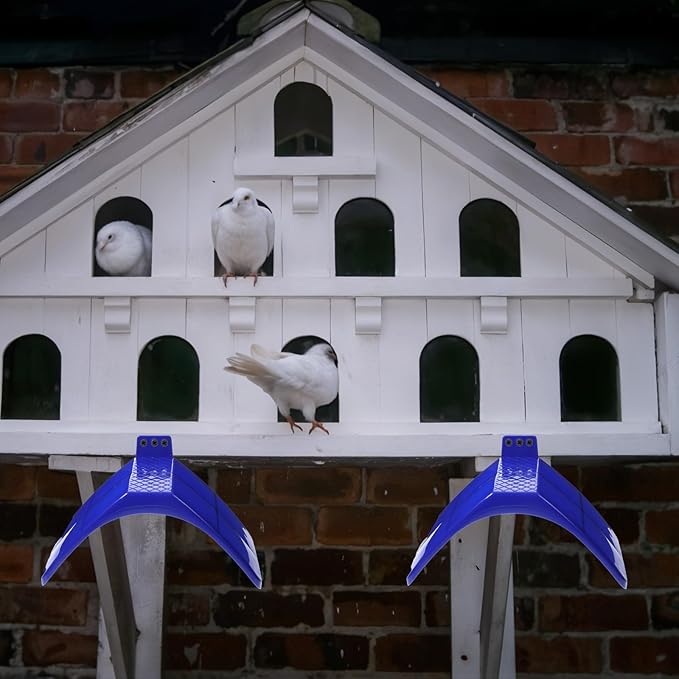 20 Pcs Dove Rest Stand, Lightweight Dove Perches Plastic Birds Roost Holder, Doves Dwelling Frame Birdcage Accessories for Parrots and Other Birds
