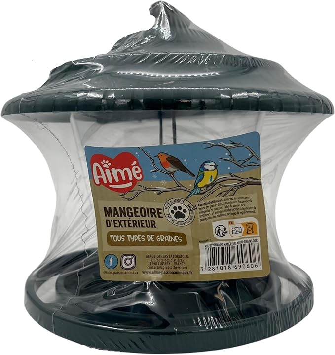 Aime Multi-Grain Feeding Trough for Wild Birds and Animals