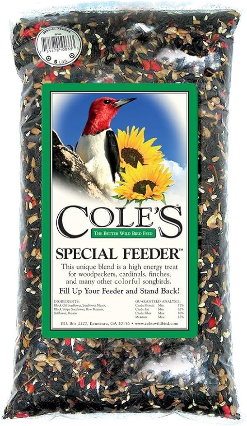 Coles Wild Bird Products Special Feeder Bird Food 20 lb (Pack of 2)