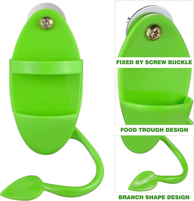 Bird Cuttlebone Holder Bird Feeding Holder with Stand for Parrot Parakeet Cockatiel Conure