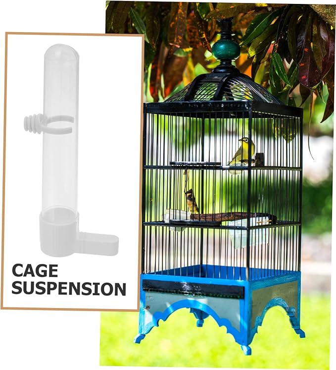 Birds Water Dispenser for Cage Automatic Bird Water Dispenser Feeder Accessories (Random Color)