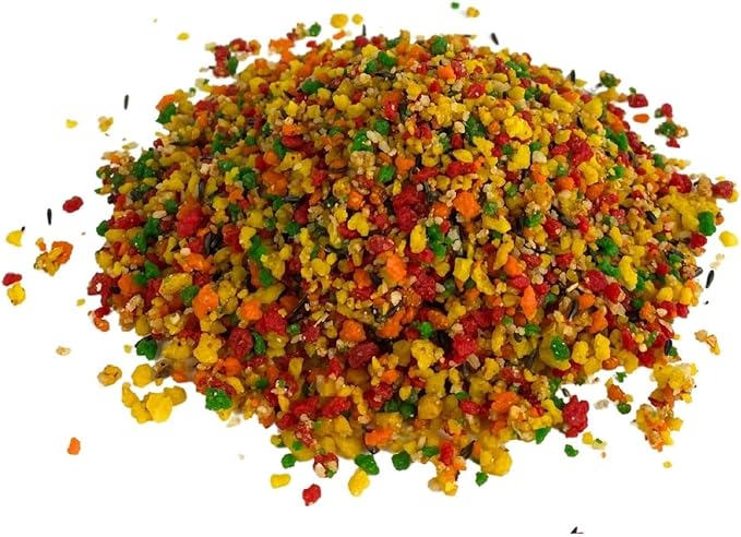 RAFF Fruttovo 400g Bird Food Fruit Blend – Daily Supplement for Canaries, Finches and Budgerigars, Food for Small Birds, Offering Essential Nutrients to Enhance Their Seed-Based Diet