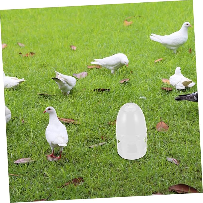 COLLBATH 10l Large Capacity Pigeon Water Dispenser No Mess Waterer for Pet Stores Zoos