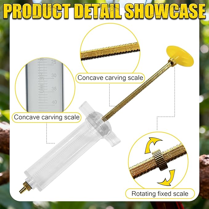 Baby Bird Feeding Syringe Set, Small Pet Parrot Feeder Hand Feeding Tubes Kit, Parrot Feeder Tubes Measuring Tools, for Baby Birds Small Pet