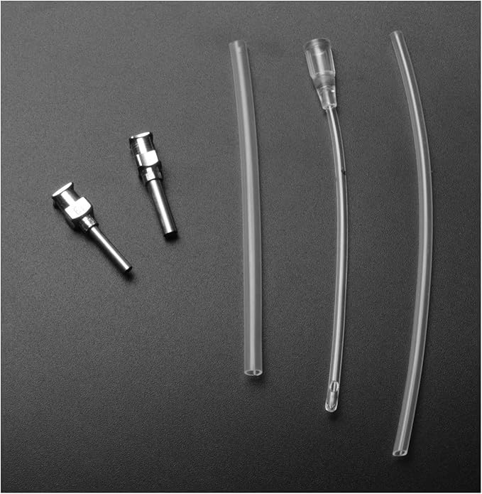 Reuseable Young Birds Feeding Syringe Kit,Plastic Material,Feeding Milk for Young Birds or Feeding Medicine for Sick Birds with Hoses (20 ml + 5 Hoses)