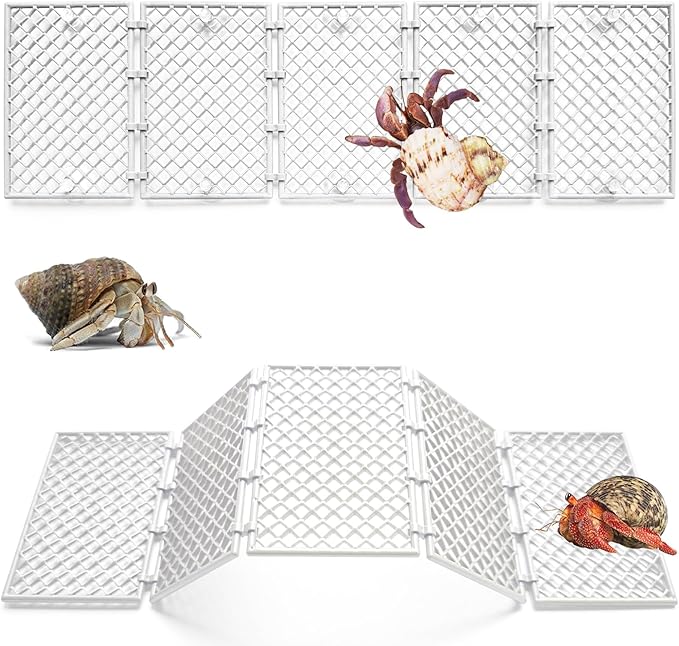 Hermit Crab Climbing Toys | 5 Pcs DIY Mesh Hermit Crab Ladder | Hermit Crab Tank Enrichment Decor | Hermit Crabs Decoration Accessories Supplies Toys Ornaments