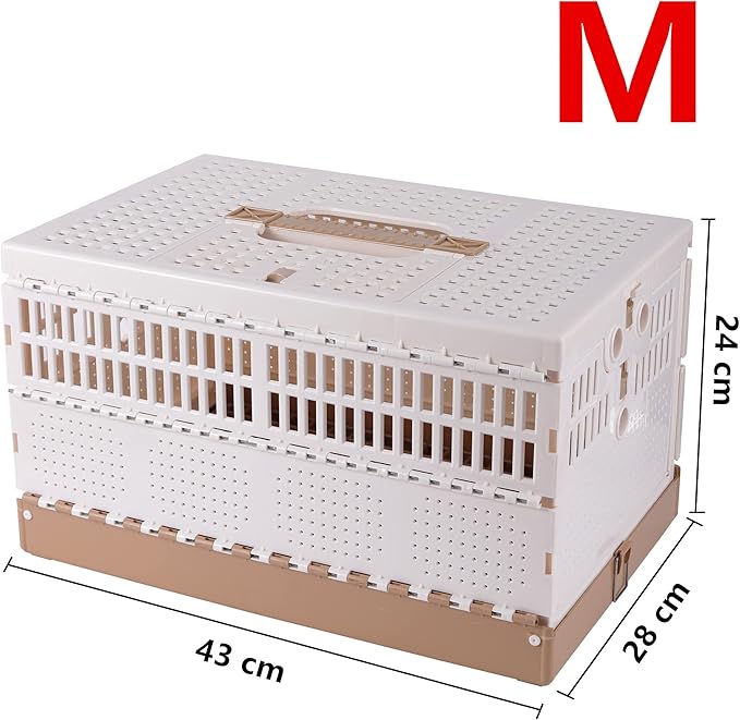 29 * 26cm Pigeon Trap Door and M Plastic Folding Pigeon Cage