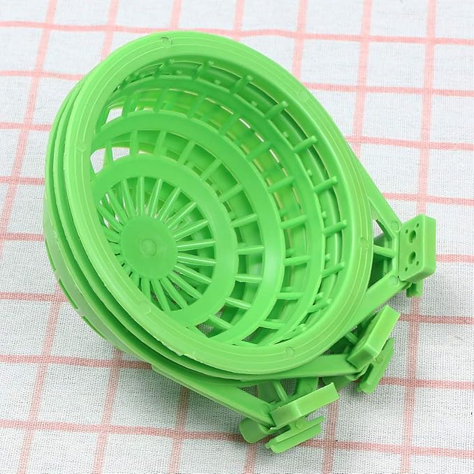 POPETPOP Plastic Canary 3pcs Nest-Bird Nest Plastic Hollow Hanging Cage Eggs Hatching Tool Pan Finch Parrot Canary Pigeon Hanging Nest Bowl