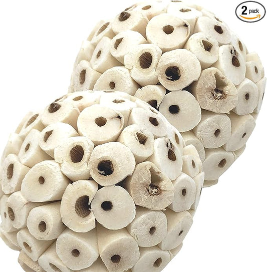 Bonka Bird Toys 2363 Pk2 Large Sola Atta Ball Bird Toys