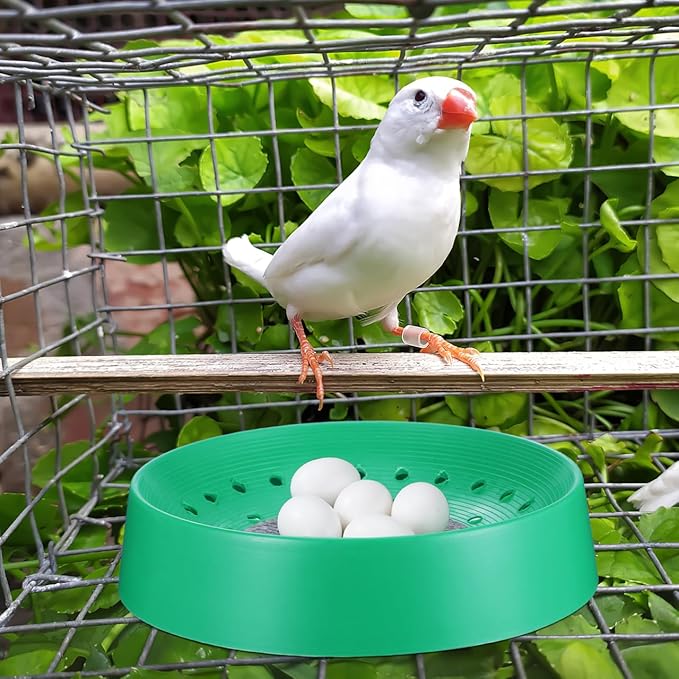 10pcs Pigeon Nest Breeding Basin Washable Bird Egg Rest Bed for Parrots Pigeon Supplies for Home Use