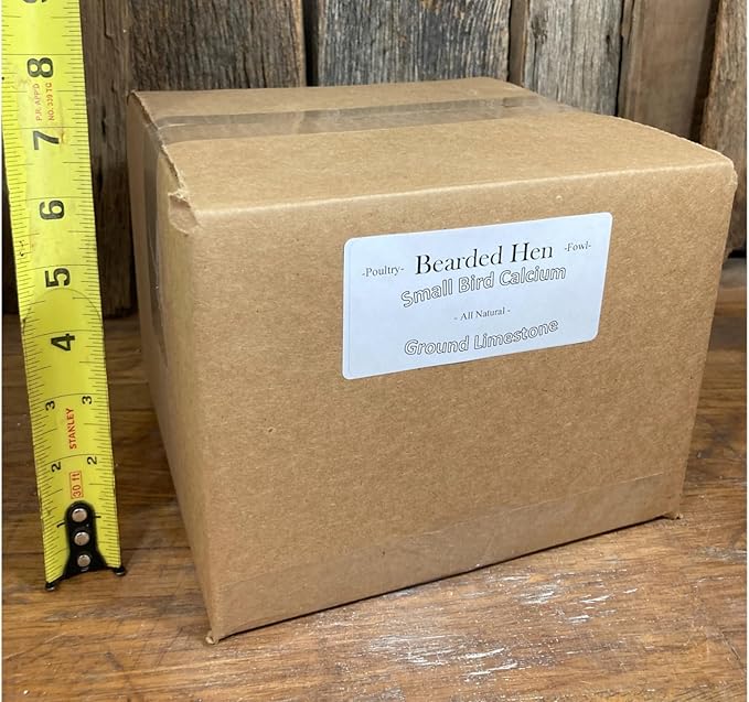 Small Bird Calcium Carbonate - Fine Ground All Natural Limestone - Egg Strength - Pullet, Quail, Pigeon, Parakeet, Cactus, Cacti Seed Germination (19 Pounds)