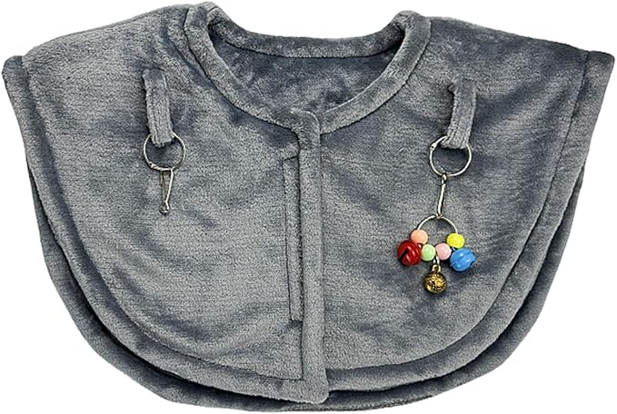 Parrots Anti-Scratch Shoulder Protector for Bird Anklet&Toy Cockatiels Finches Multi-Functional Pet Shoulder Pad Diaper Shoulder Cover for Birds for Poop