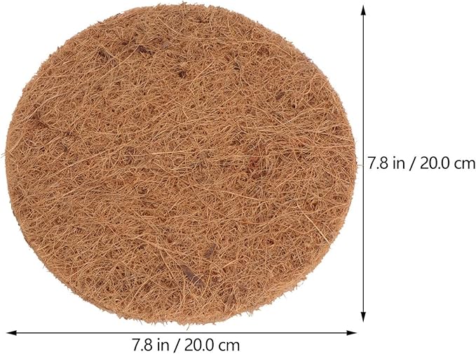 POPETPOP Bird Nesting Pad - 10pcs Chicken Nesting Pads Natural Fiber Nesting Liners Pigeon Breeding Eggs Mat for Birds Chicken Nesting Pads for Chicken Coop