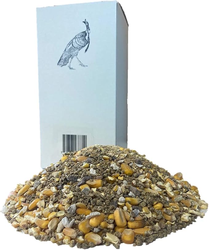 Wild Turkey Scratch Feed Supplement - All Natural Vitamin Fortified w/Oyster Shell Calcium - Game Bird Attractant