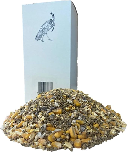 Wild Turkey Scratch Feed Supplement - All Natural Vitamin Fortified w/Oyster Shell Calcium - Game Bird Attractant