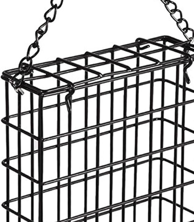Bird Suet Cake Feeder Feeding Station Decor Pet Supplies Single Cake Basket Holder Garden Cage for Lovers Fruit Patio Outdoor