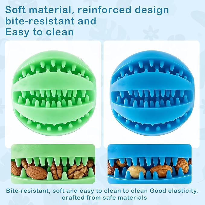 2 PCS Parrot Feeder Chew Toy Balls, Bird Treat Ball for Teething, Bird Foraging Toy for Parakeets, Cockatiel, Love Birds and Small Birds