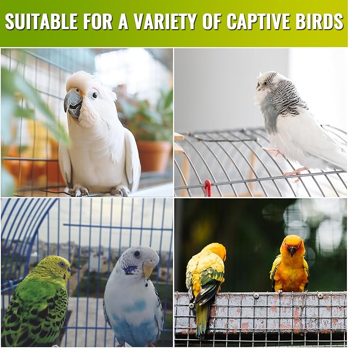 DoRight UVB 5.0 Bulb for Birds Compact Fluorescent Light Bulb E26, UVB 5.0 Bird Light Bulb Compact UVB Lamp Bird Cage UVB Light for Captive Birds, Reptiles