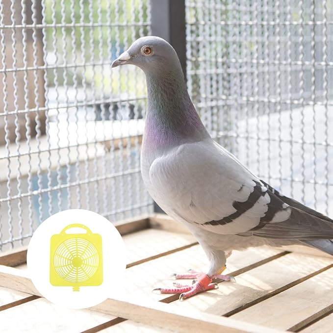 balacoo 2pcs Plastic Bird Nesting Bowl Sealed Bird Nest Basin Easy to Install for Pigeons and Parakeets