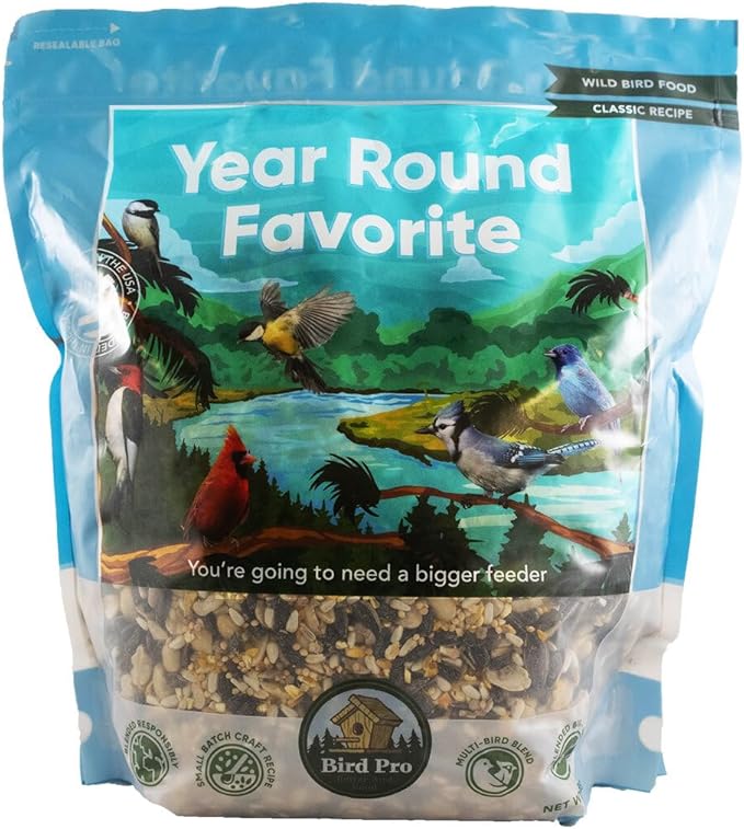 Bird Pro Classic Bird Seed (5 Pounds, Year Round Favorite)
