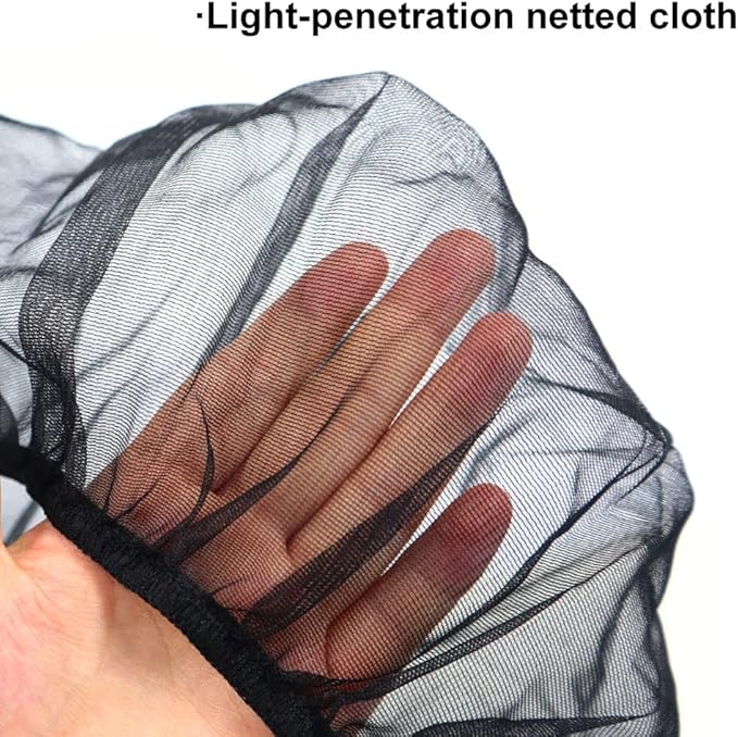Bird Cage Seed Catcher, Bird Cage Mesh Guard Netting, Birdcage Seed Guard Skirt, Parakeet Cage Skirt for Round Square Cages (Black, XL)
