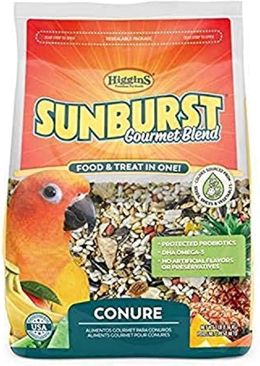 Higgins Premium Pet Foods Hig Sunburst Conure 3lb, Large